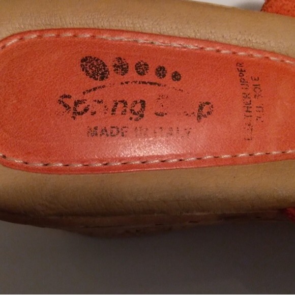 Spring Step wedges peach sandals size 41 - Picture 4 of 6